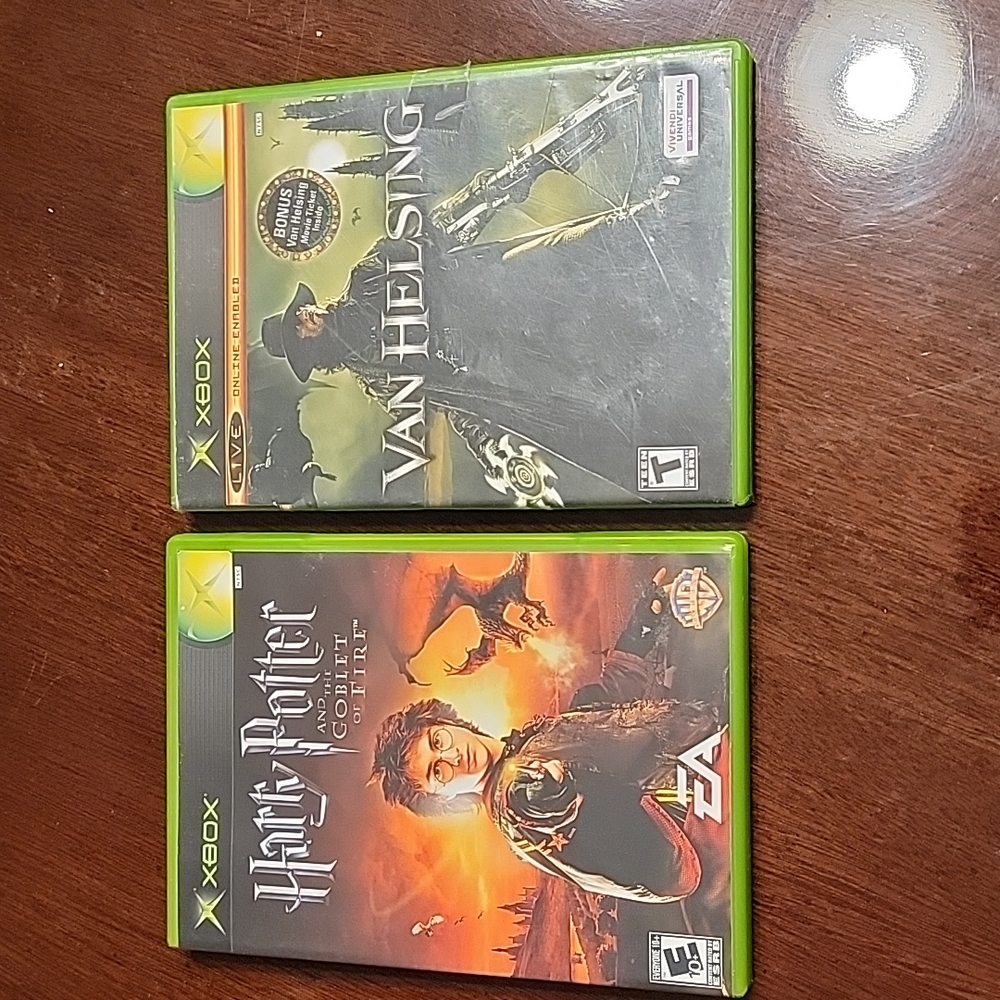 5/$15 Xbox games lot of 2 Van Helsing and Harry Potter